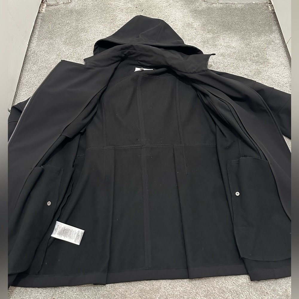 BCBGeneration Hooded Black Jacket Size Large - Picture 7 of 10